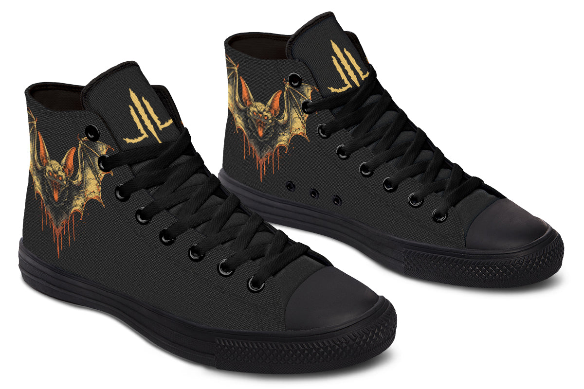 Bleeding Bats High Tops(LIMITED NOVEMBER DROP!)