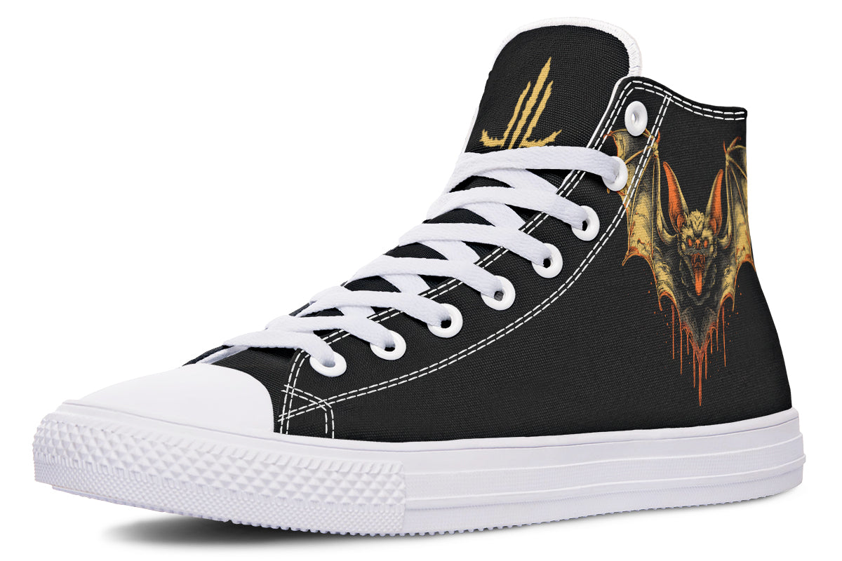 Bleeding Bats High Tops(LIMITED NOVEMBER DROP!)
