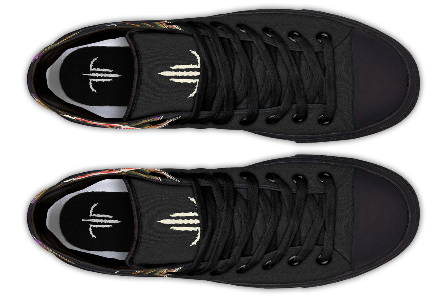 Blooming Girl Head High Tops