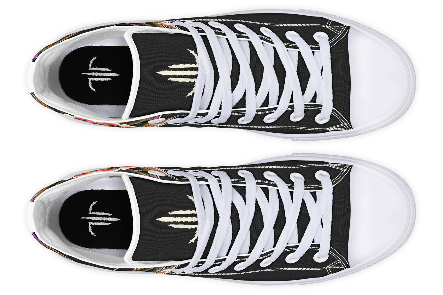 Blooming Girl Head High Tops