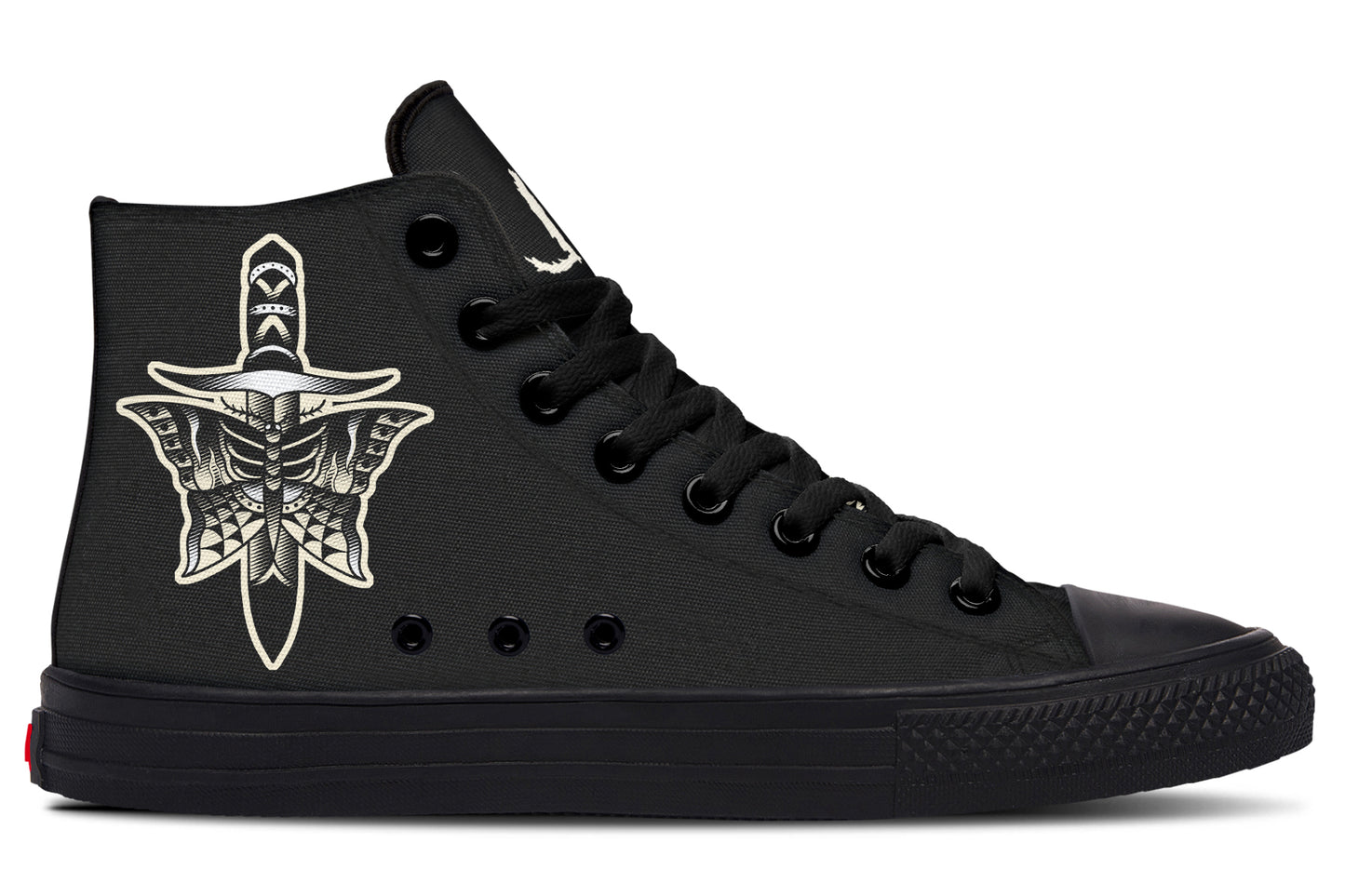 Butterfly Knife High Tops