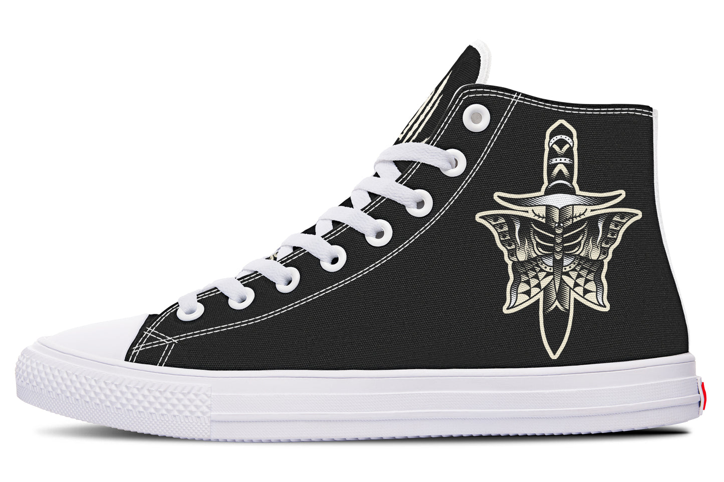 Butterfly Knife High Tops