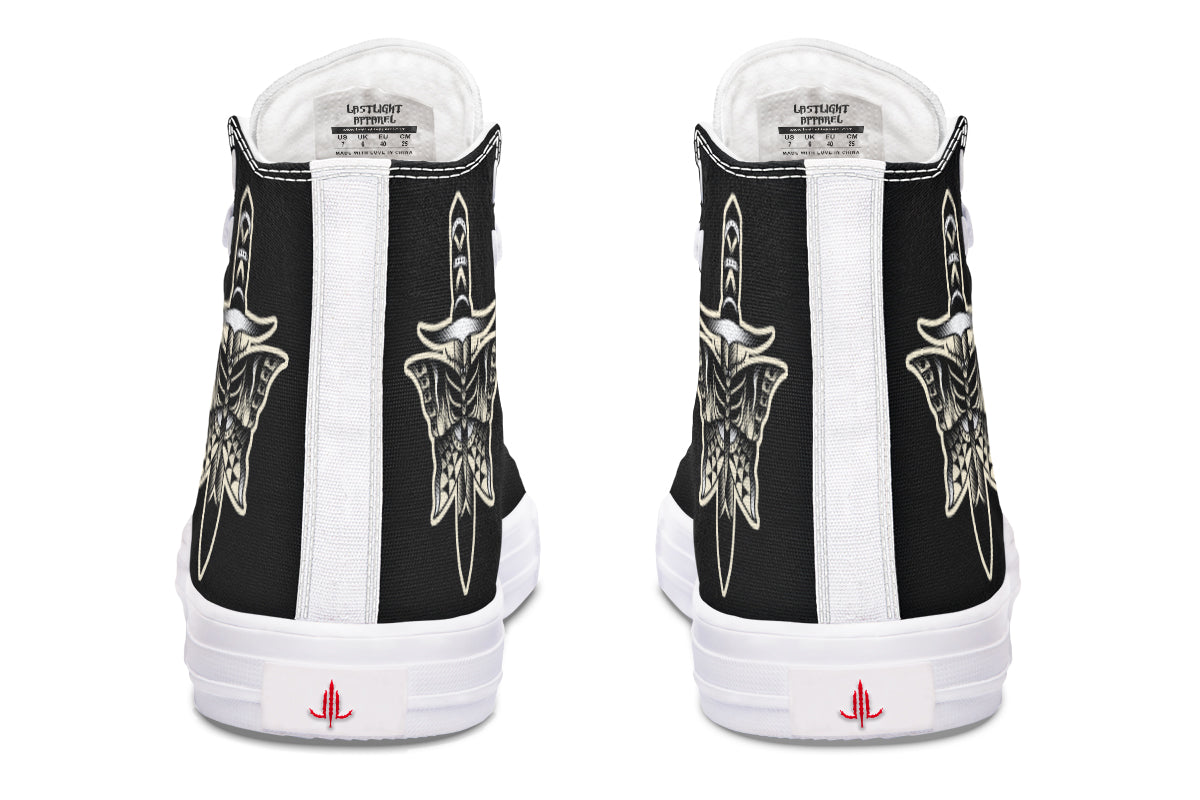 Butterfly Knife High Tops