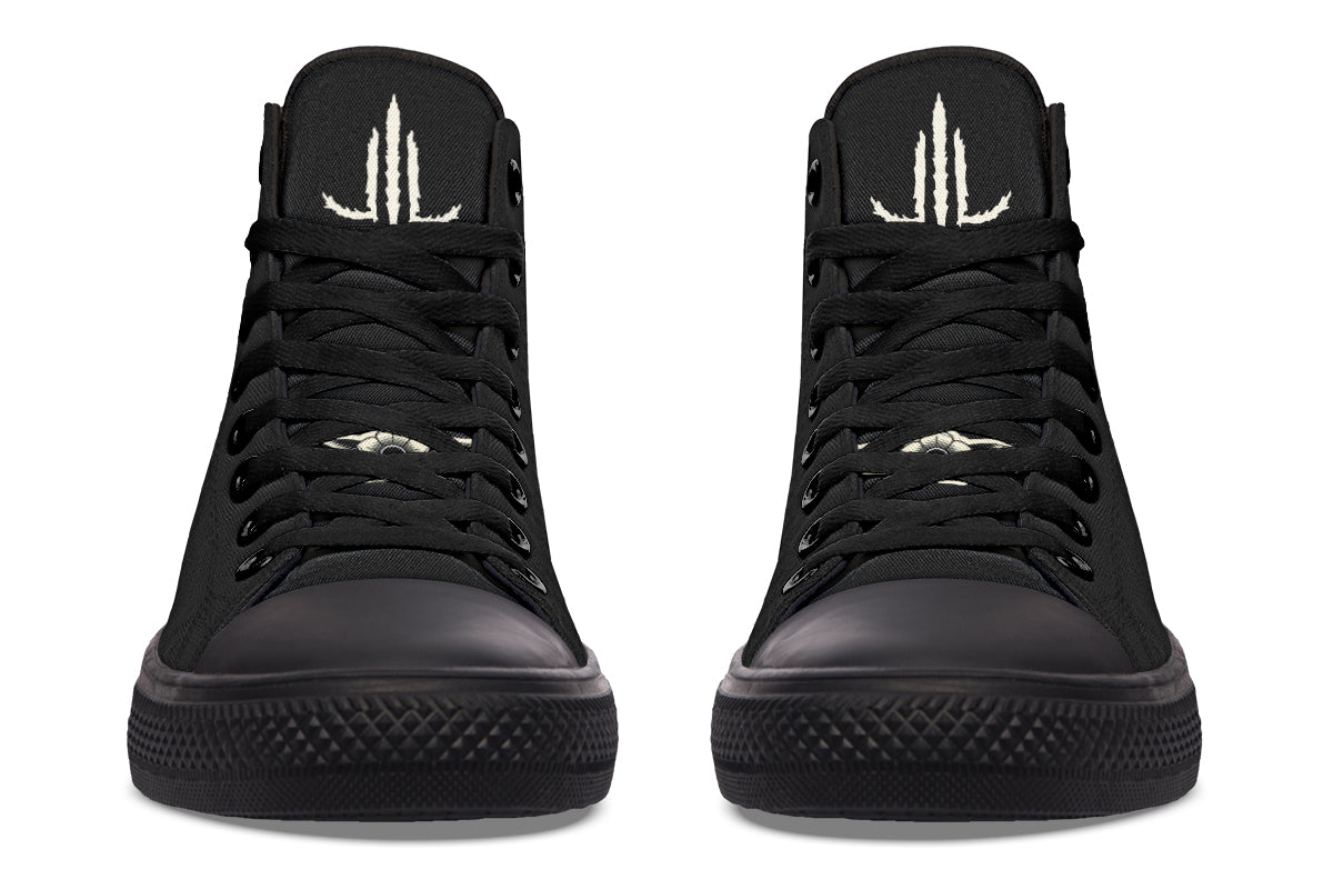 Butterfly Knife High Tops