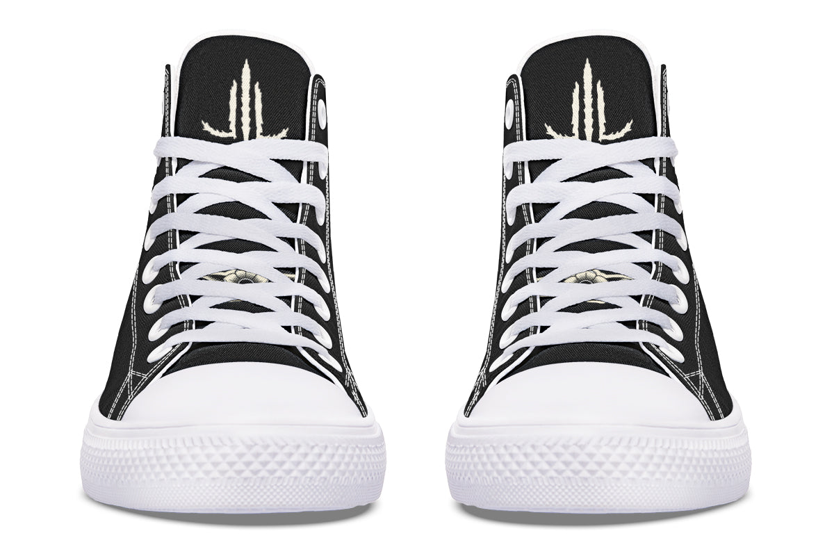 Butterfly Knife High Tops