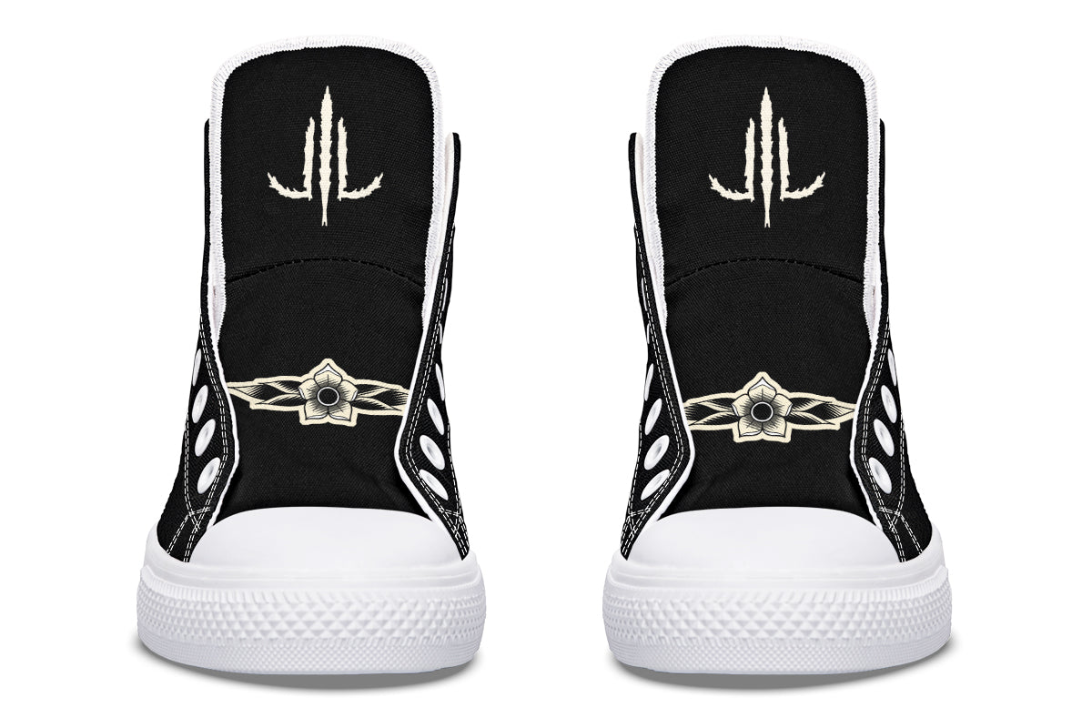 Butterfly Knife High Tops