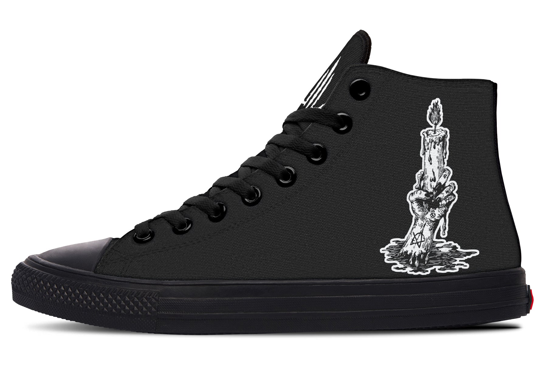 Candle Of Devotion High Tops - Last Light Apparel