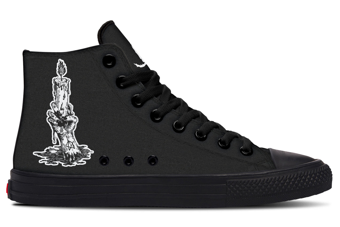 Candle Of Devotion High Tops - Last Light Apparel