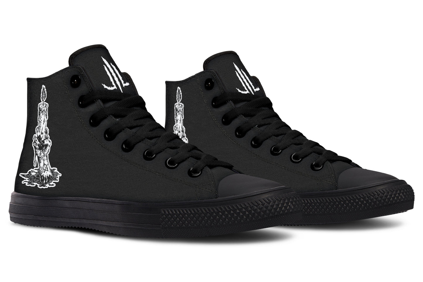 Candle Of Devotion High Tops - Last Light Apparel