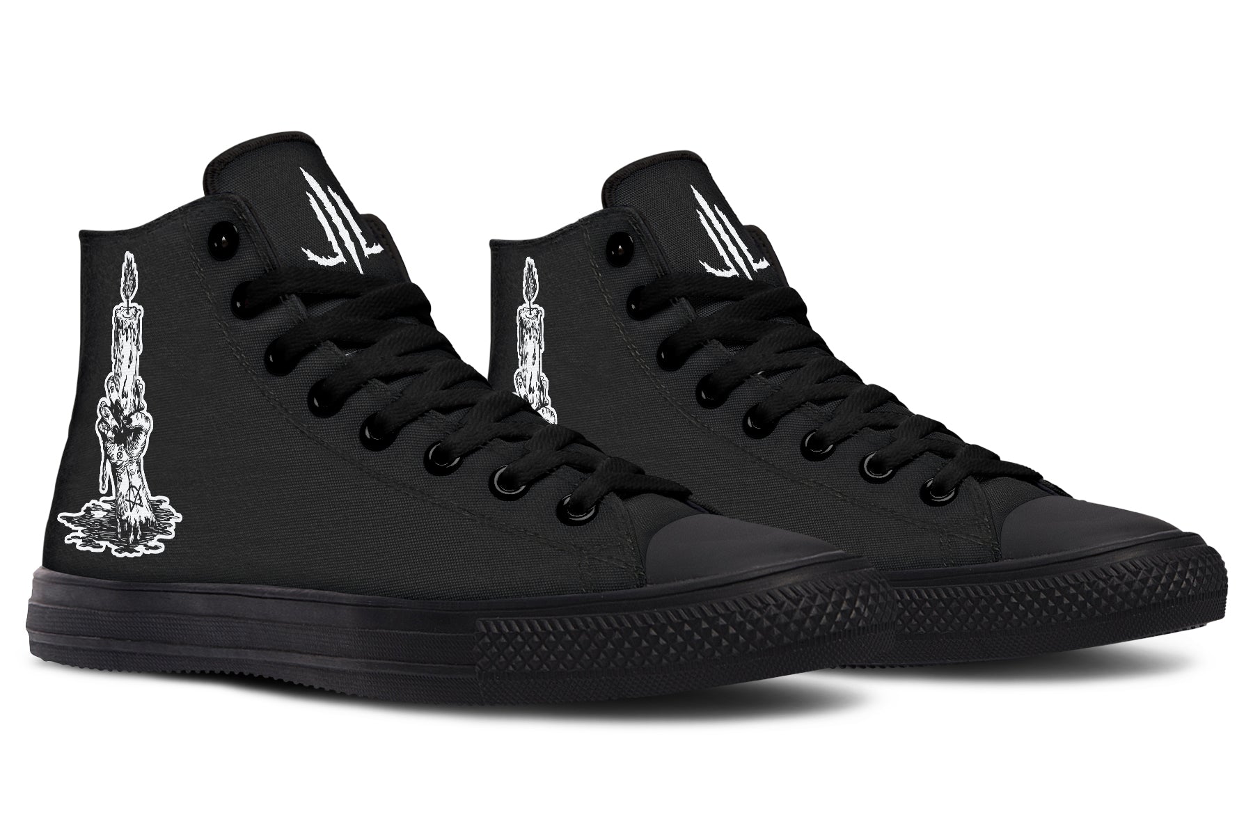 Candle Of Devotion High Tops - Last Light Apparel