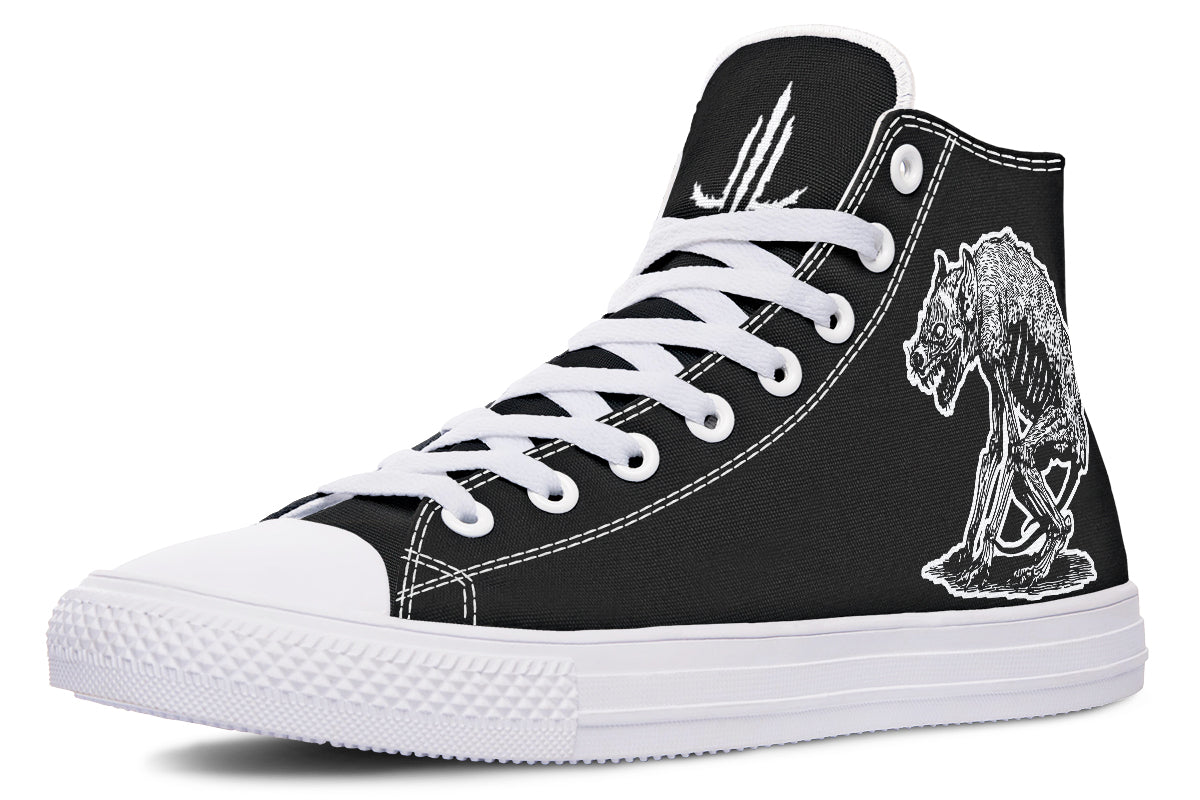 Carrion Wolf High Tops - Last Light Apparel