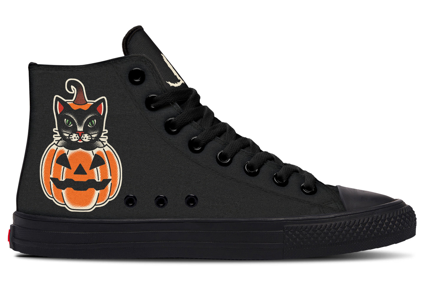 Pumpkin Cat High Tops