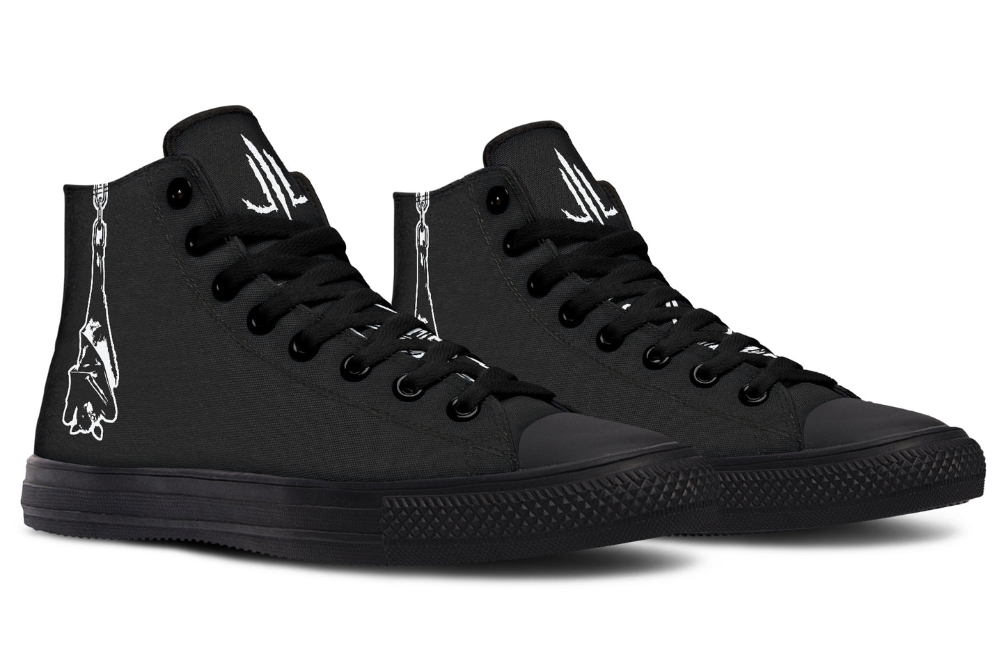 Chained Bats High Tops - Last Light Apparel