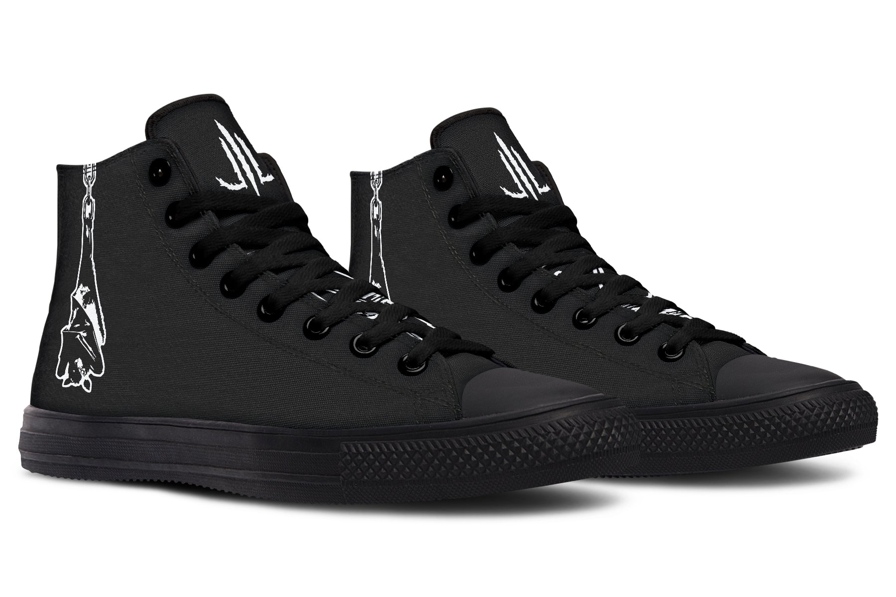 Chained Bats High Tops - Last Light Apparel