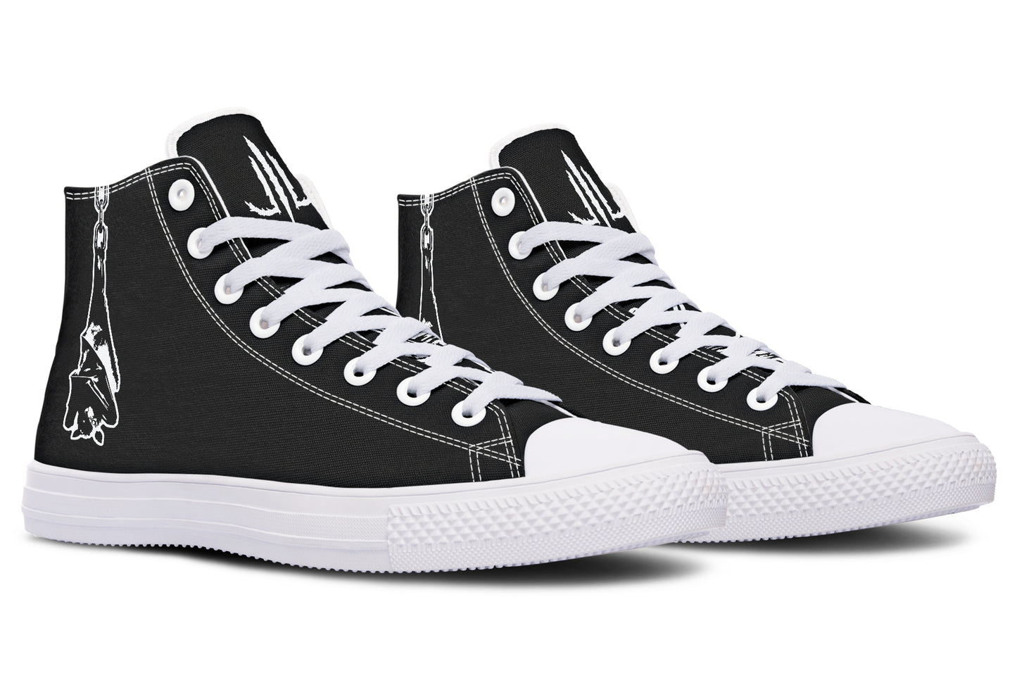 Chained Bats High Tops - Last Light Apparel