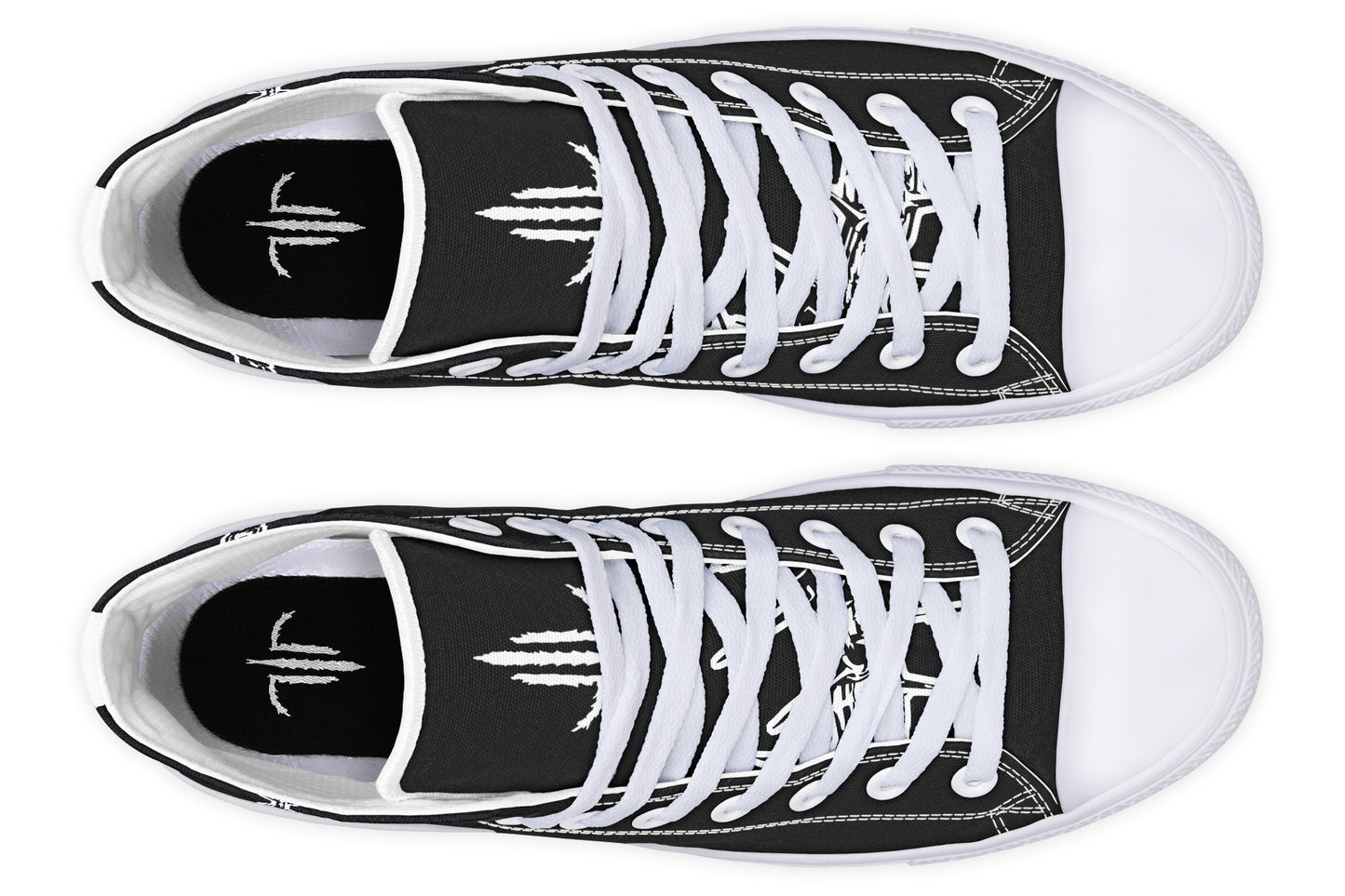 Chained Bats High Tops - Last Light Apparel