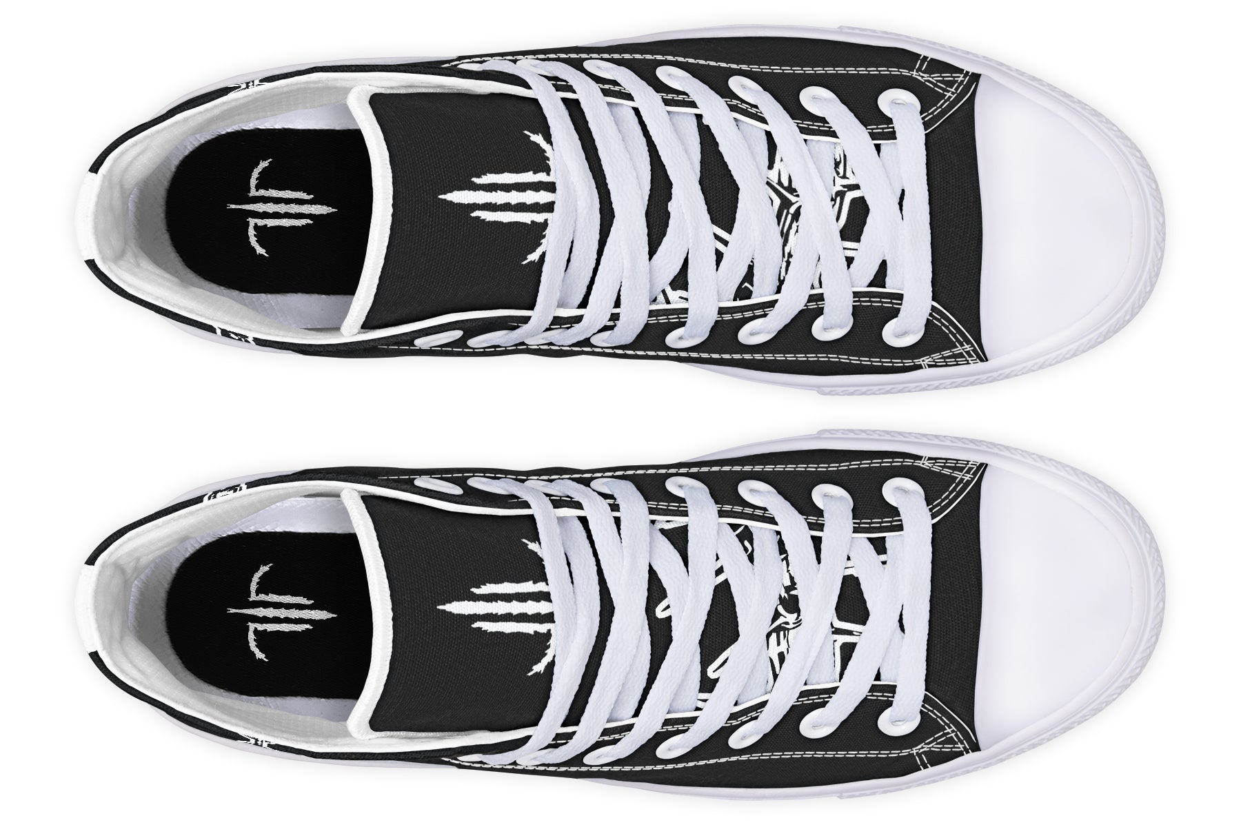 Chained Bats High Tops - Last Light Apparel