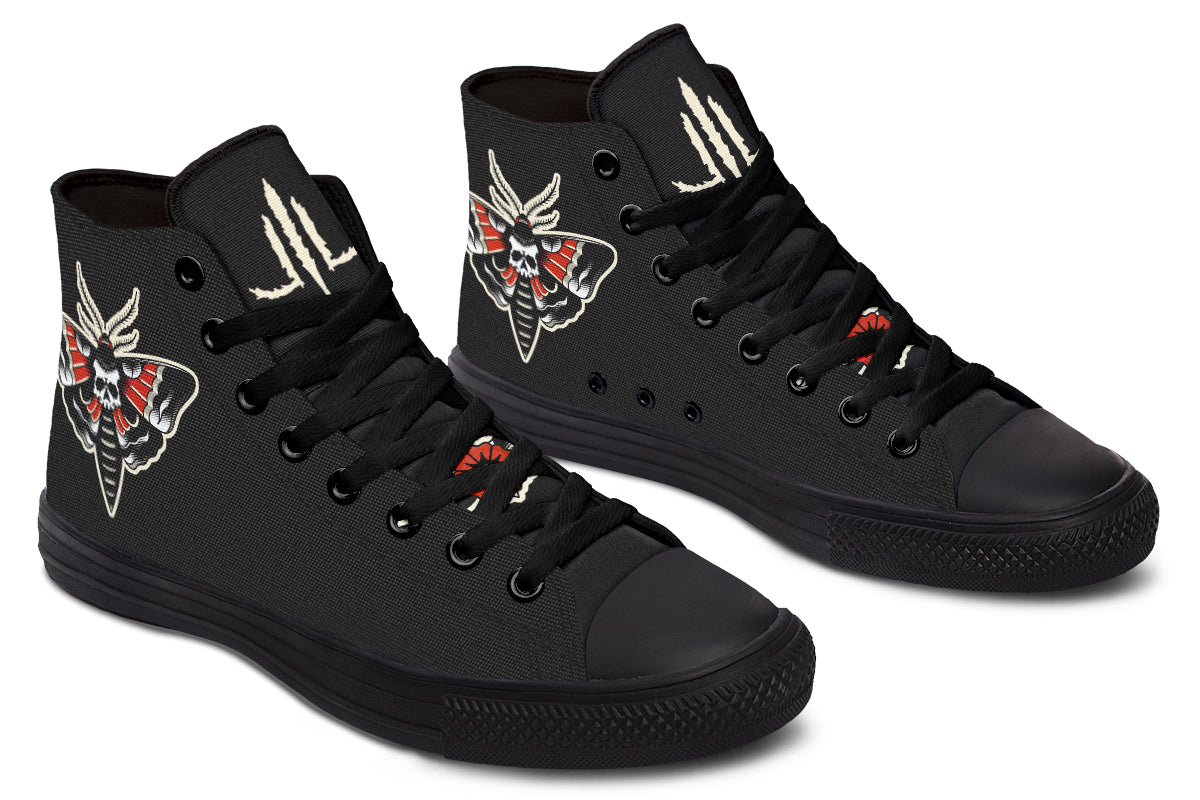 Deathmoth High Tops