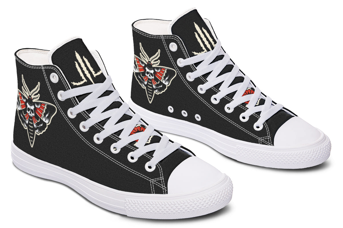 Deathmoth High Tops