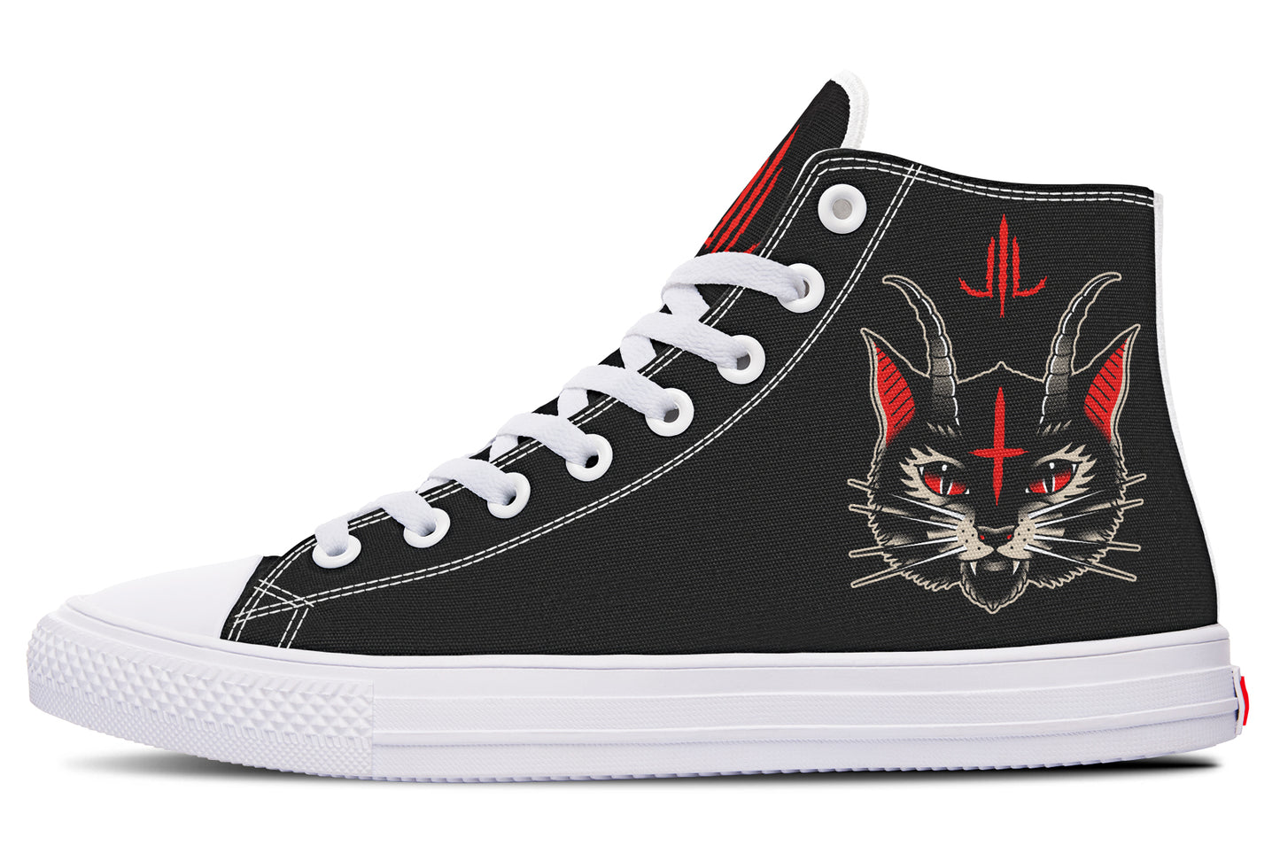 Demon Cat High Tops