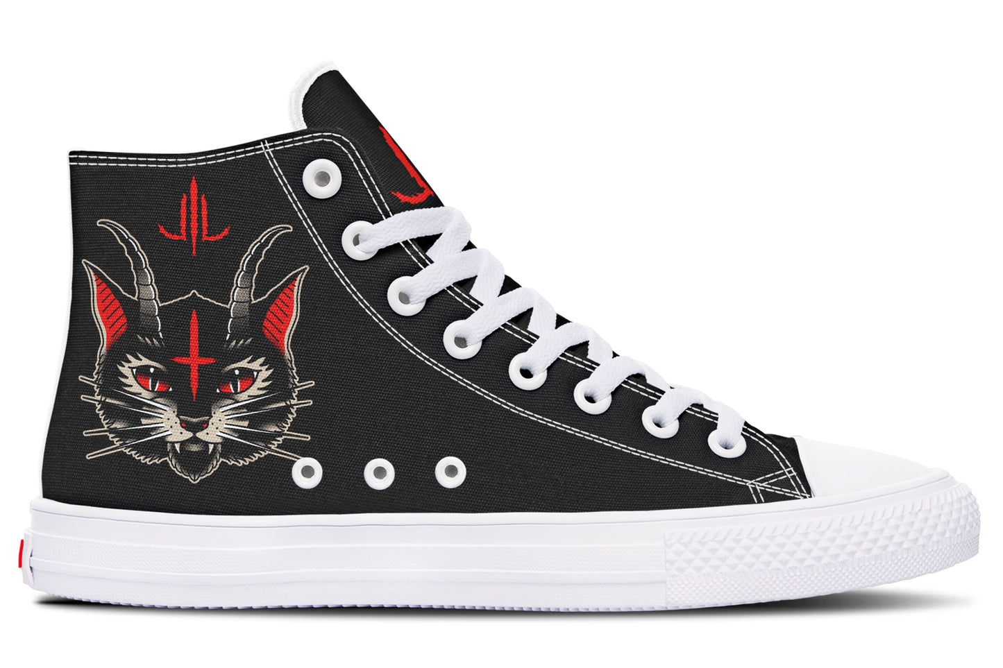 Demon Cat High Tops