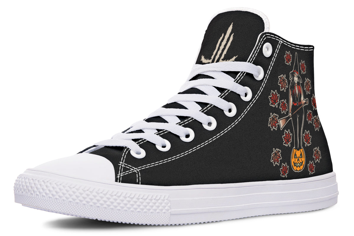 Fall Witch High Tops