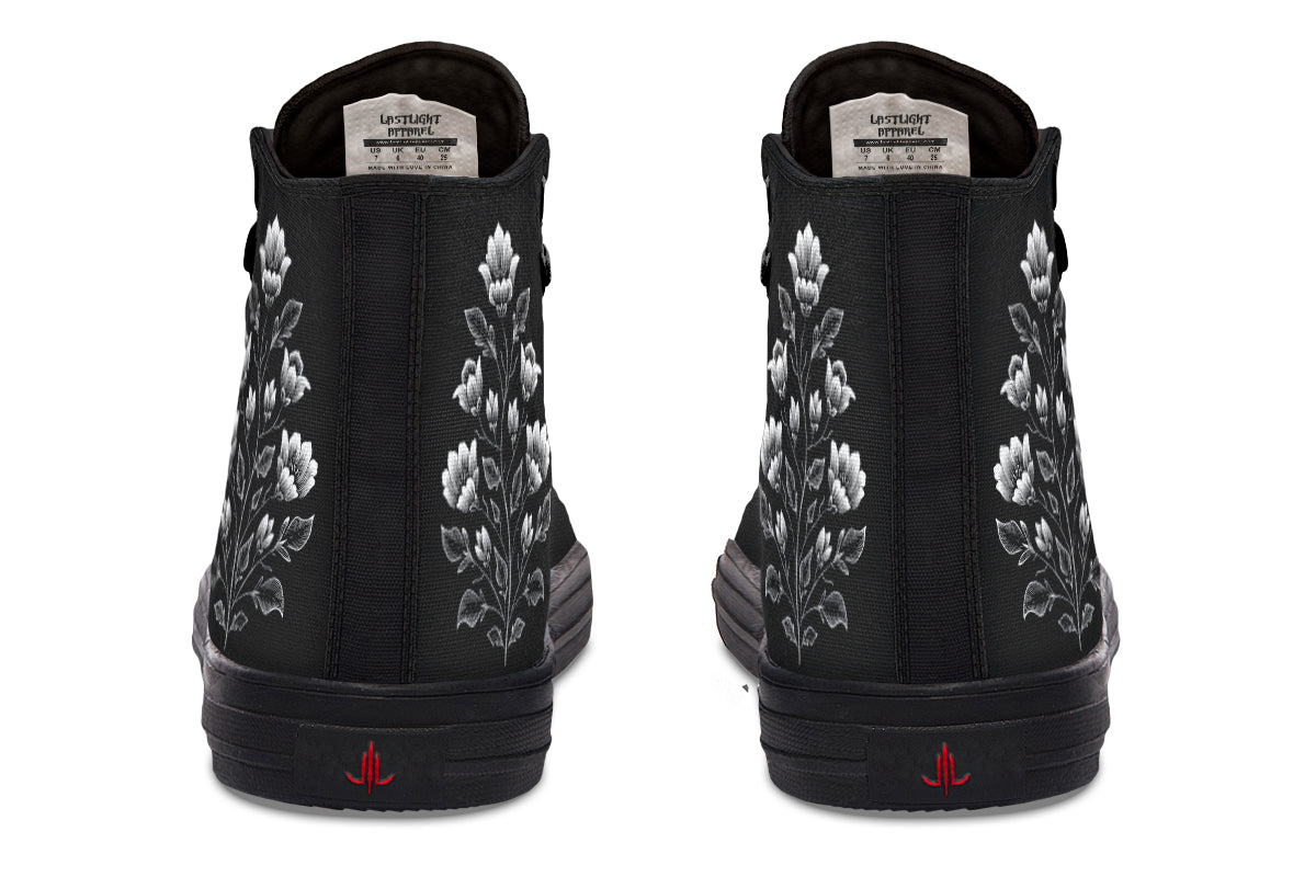 Floral Minimalist High Tops