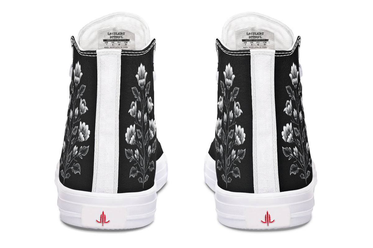 Floral Minimalist High Tops