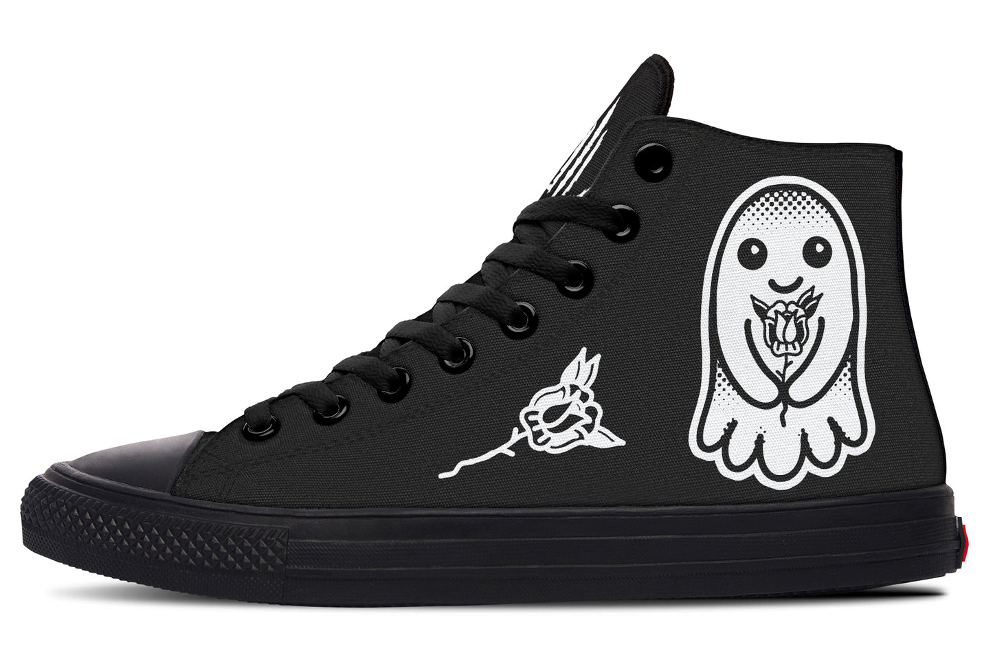 Flower Ghost High Tops