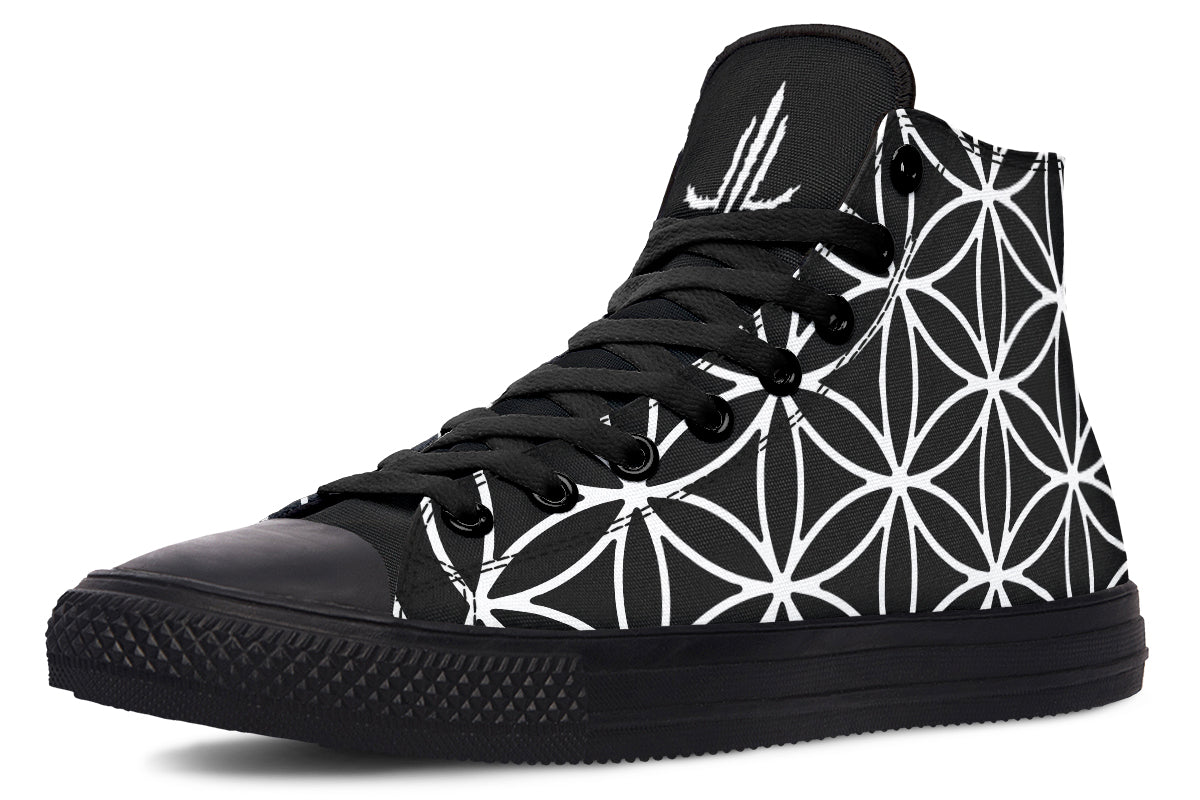 Flower Of Life High Tops