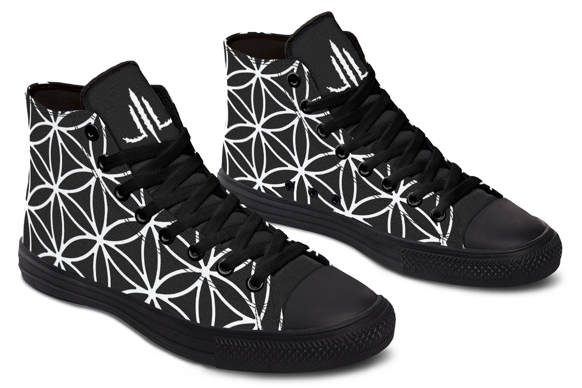 Flower Of Life High Tops