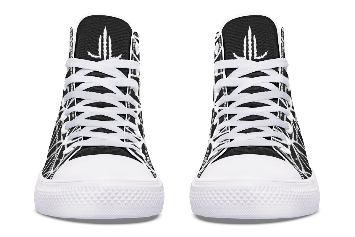 Flower Of Life High Tops