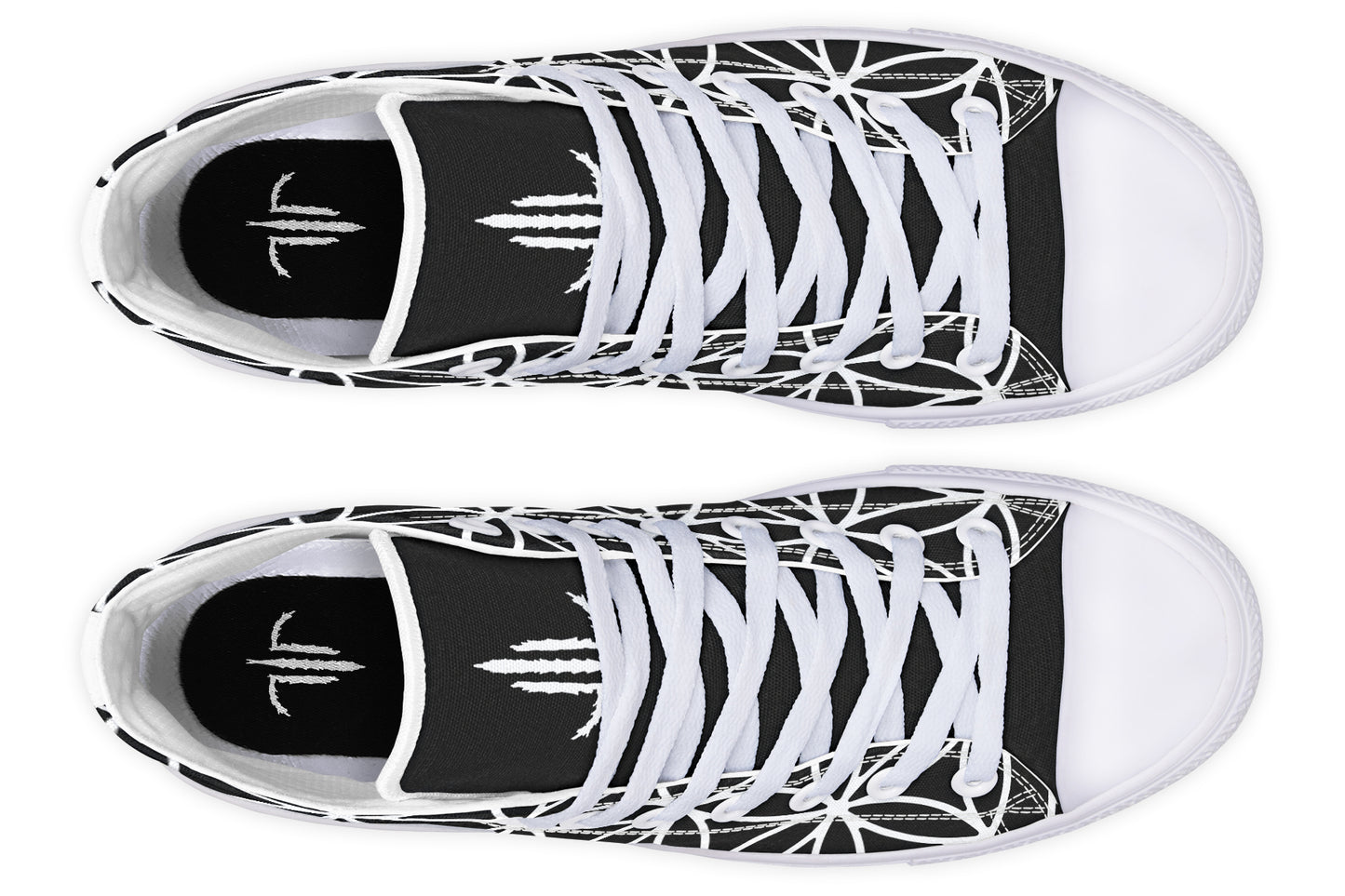 Flower Of Life High Tops
