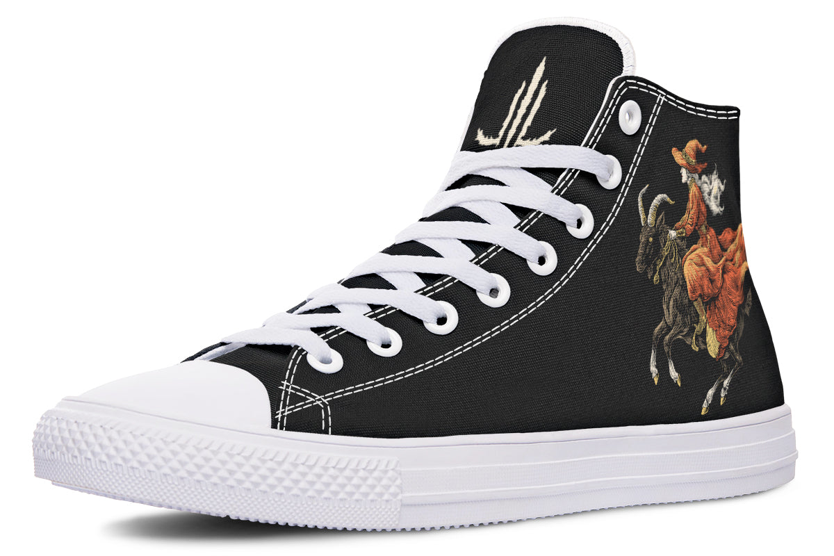 Goat Witch High Tops