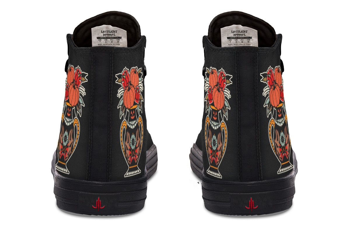 Halloween Vase High Tops