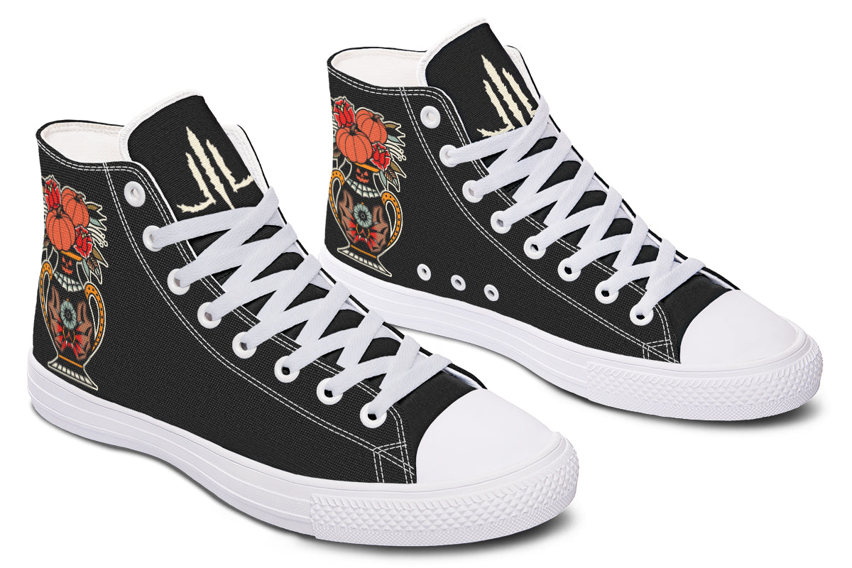 Halloween Vase High Tops