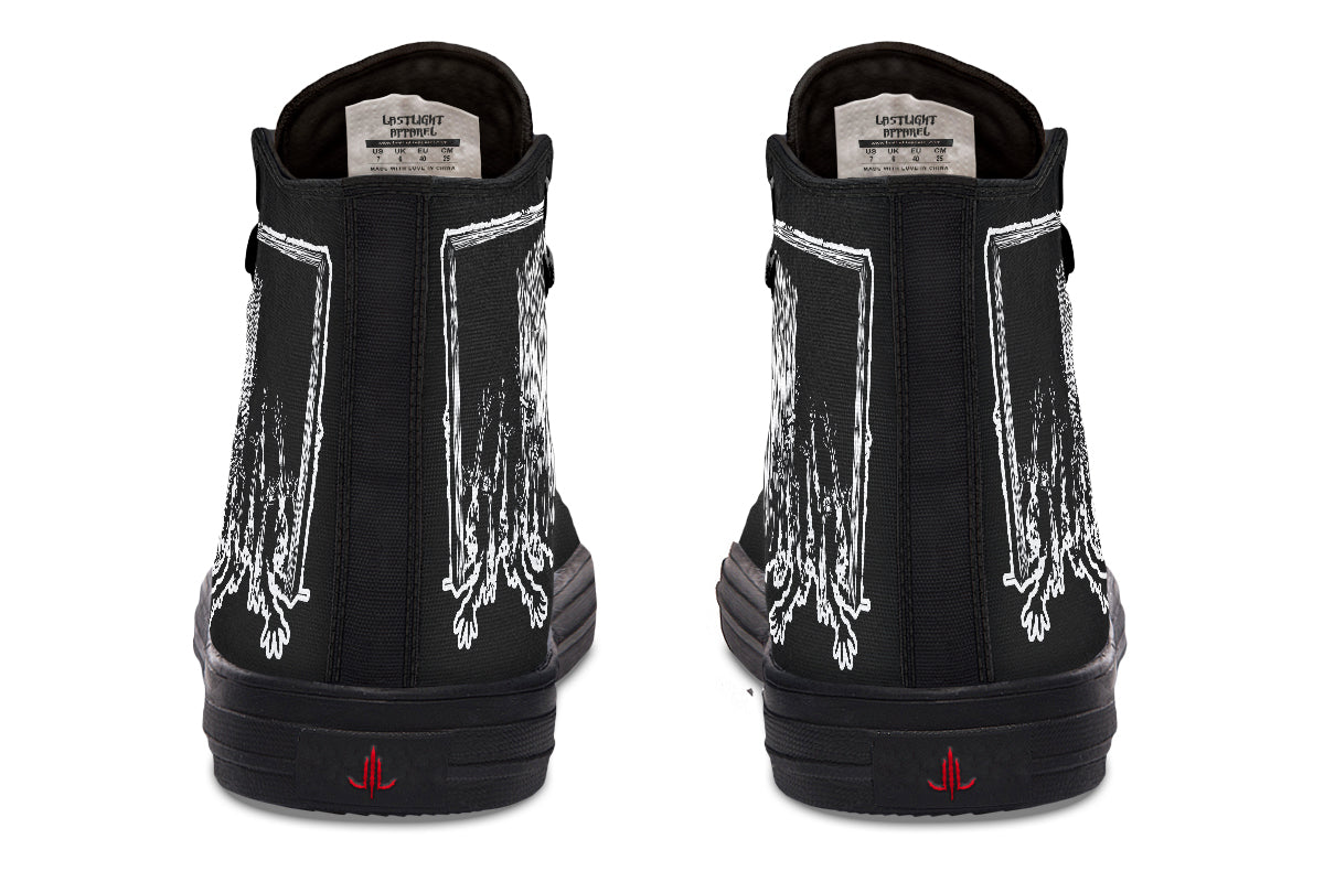 Hands Of The Undead High Tops - Last Light Apparel