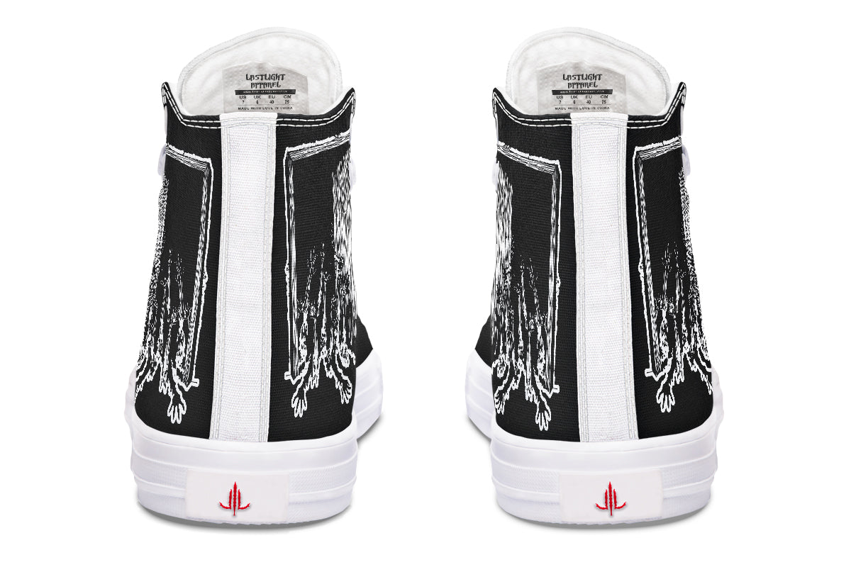 Hands Of The Undead High Tops - Last Light Apparel