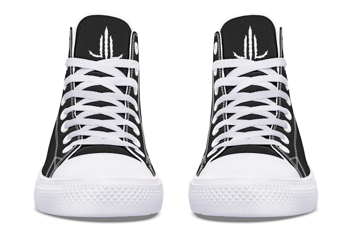 Hanging Silence High Tops - Last Light Apparel