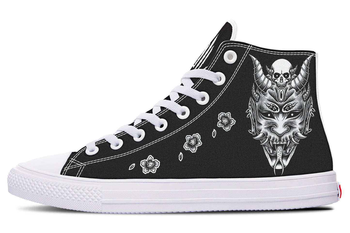 Hannya Mask High Tops