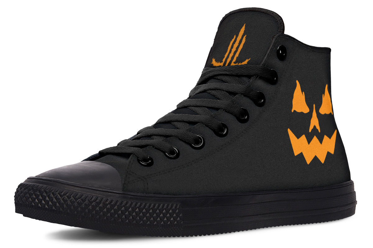 Jack O Lantern High Tops