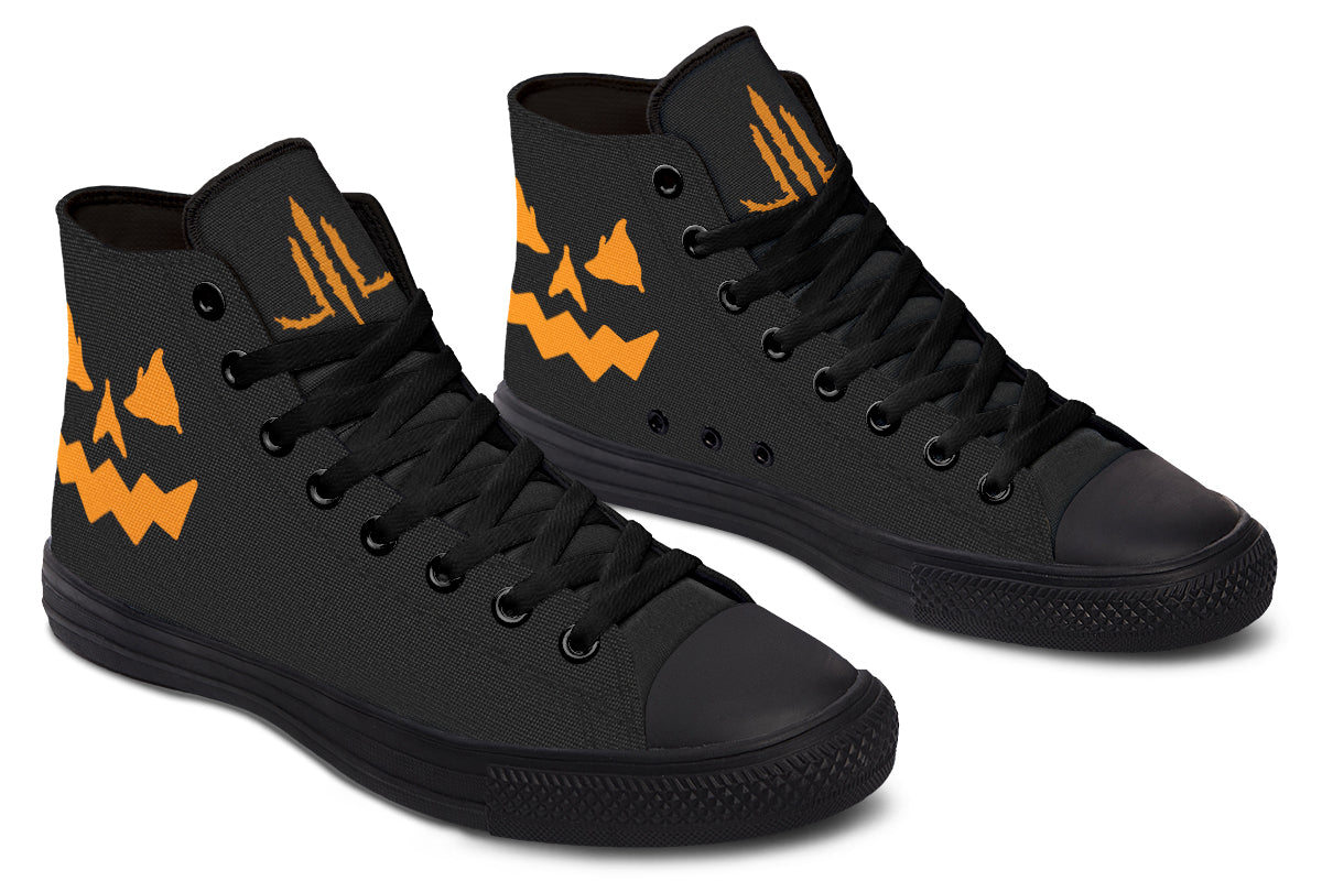 Jack O Lantern High Tops