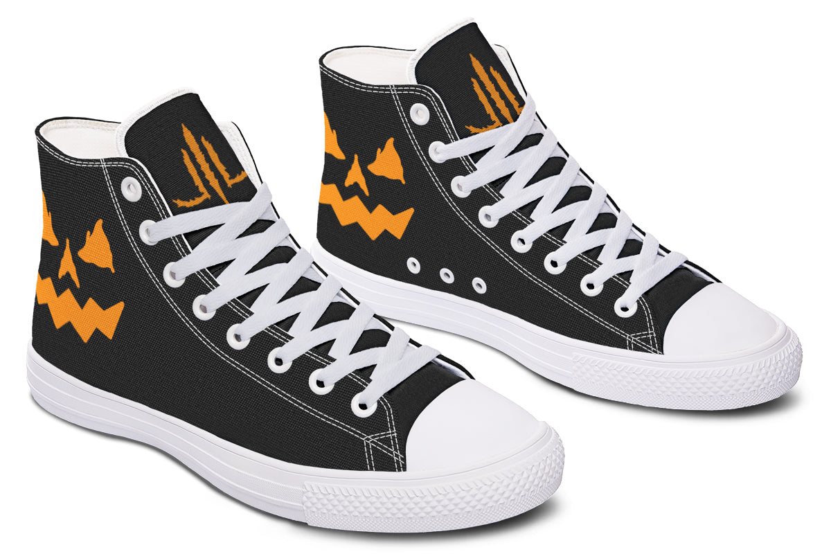 Jack O Lantern High Tops