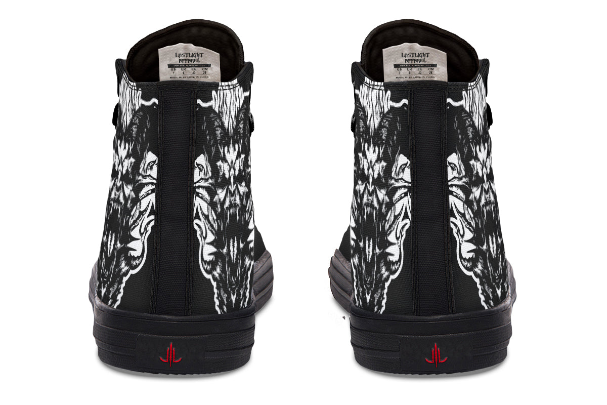 King Of Hell Hightops - Last Light Apparel