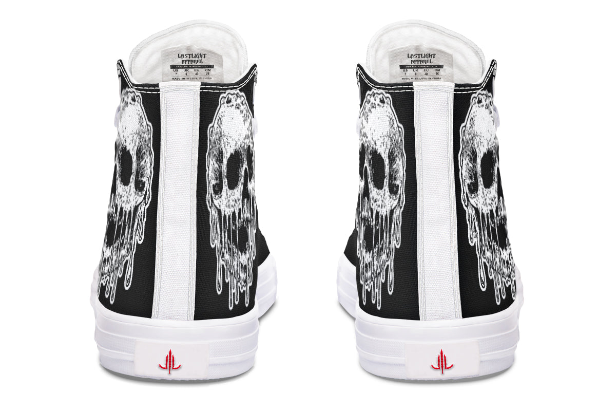 Melted Remains Hightops - Last Light Apparel