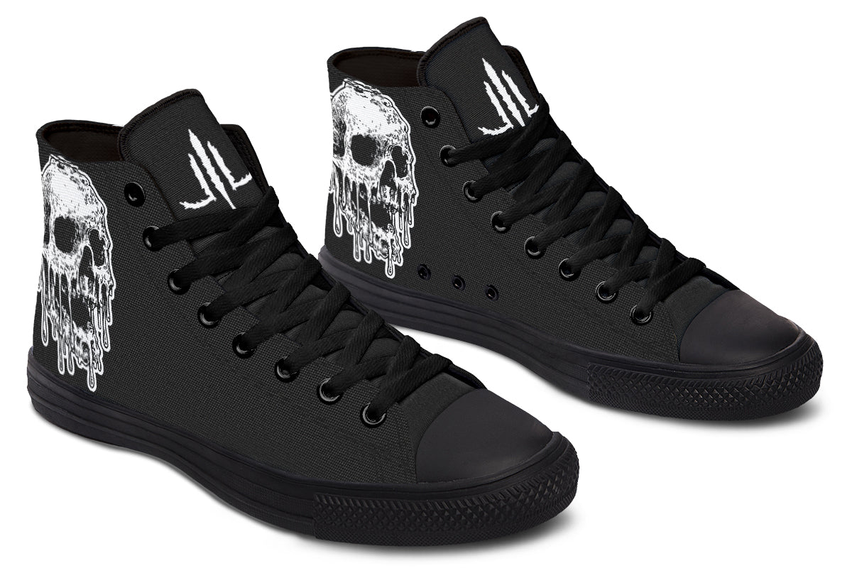 Melted Remains Hightops - Last Light Apparel