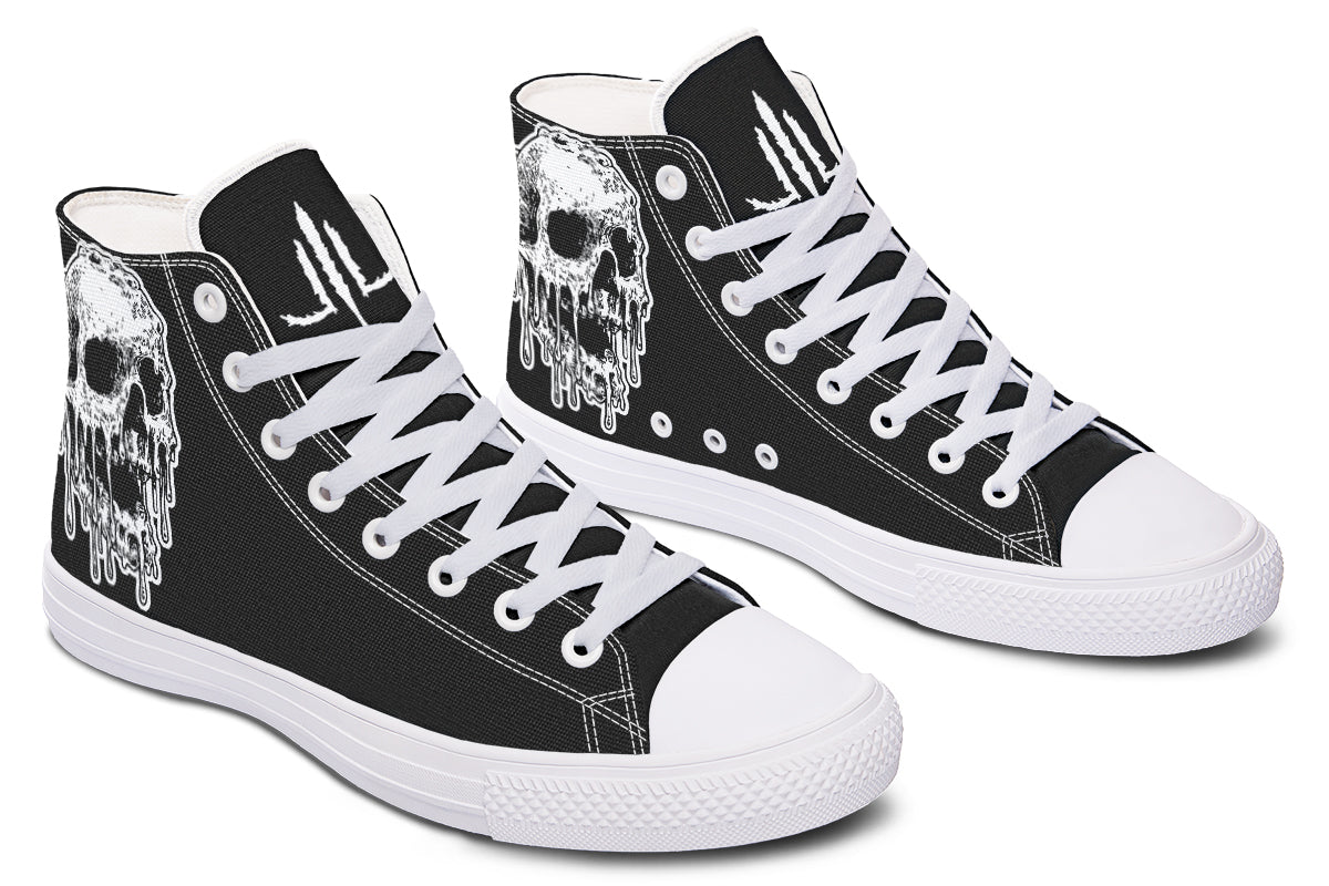 Melted Remains Hightops - Last Light Apparel