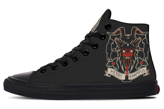 Merry Krampus High Tops