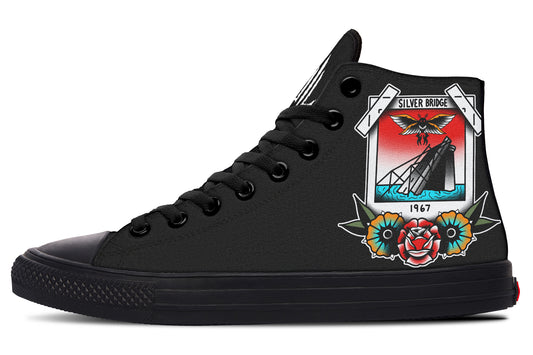 Mothman Photo High Tops