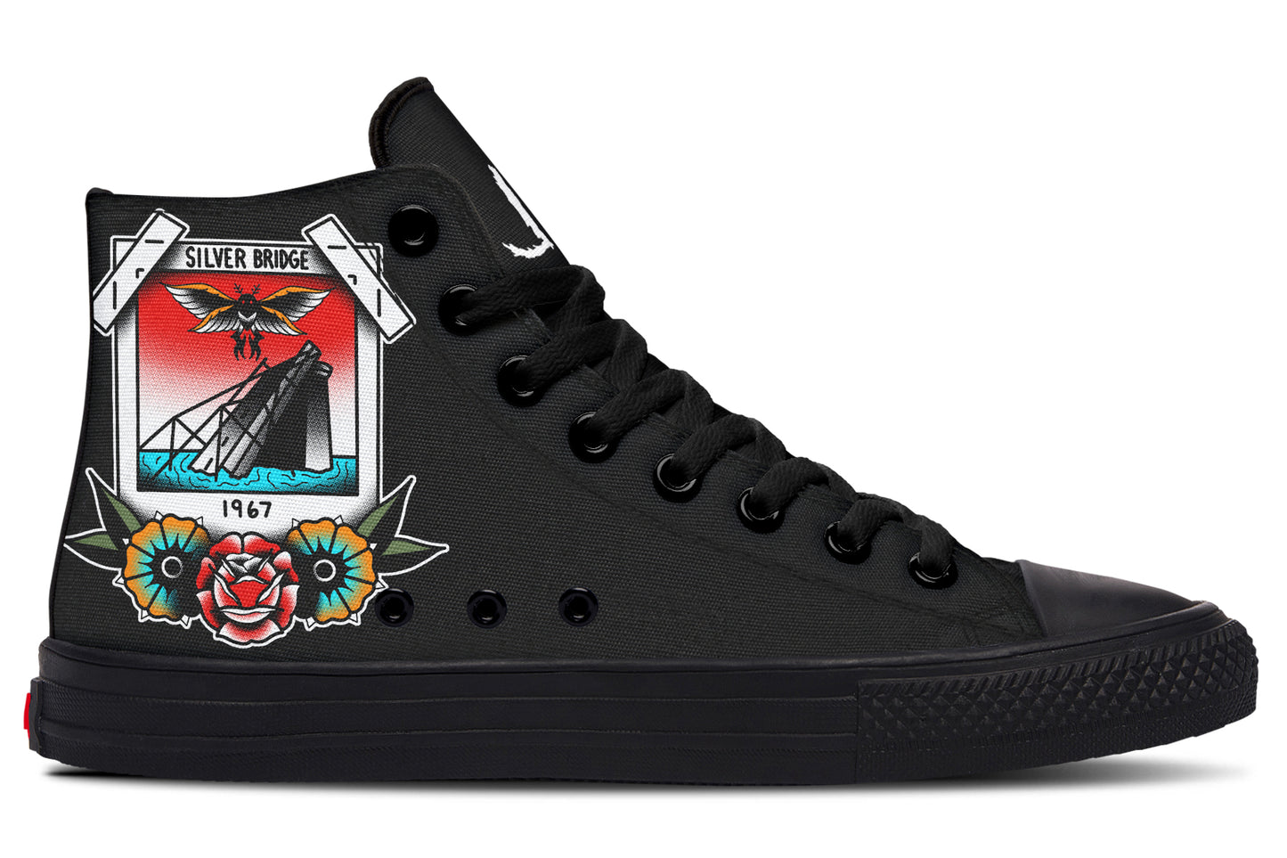 Mothman Photo High Tops